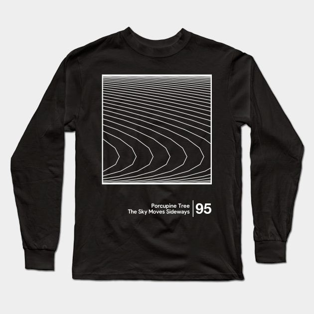 Porcupine Tree - Minimalist Style Illustration Artwork Long Sleeve T-Shirt by saudade